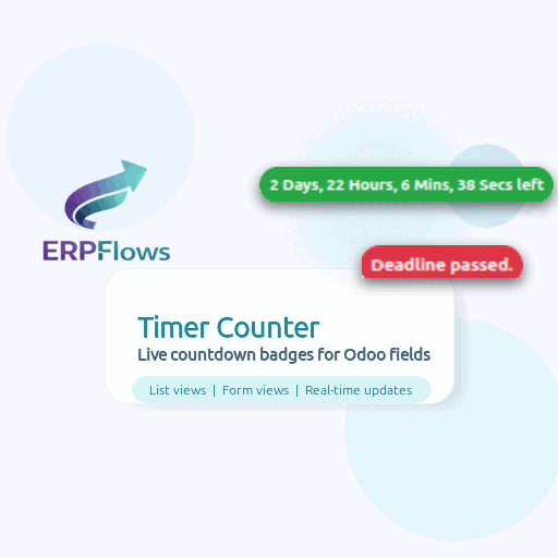 ERPFlows Advanced OWL Countdown Timer banner