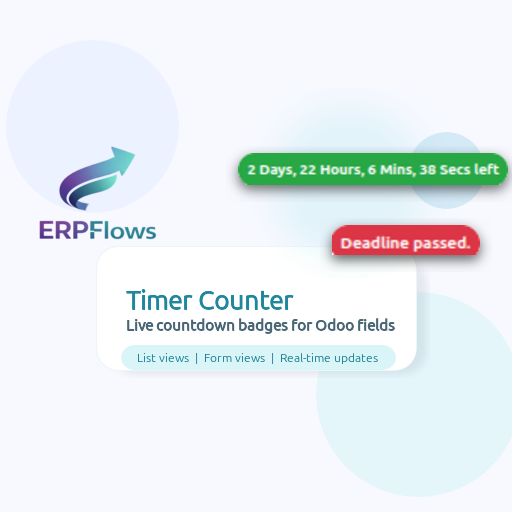 ERPFlows Advanced OWL Countdown Timer banner